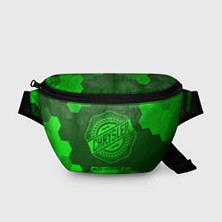 Поясная сумка Chrysler - green gradient, цвет: 3D-принт