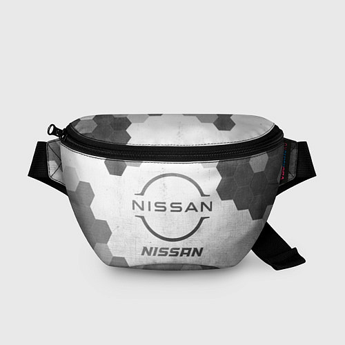 Поясная сумка Nissan - white gradient / 3D-принт – фото 1