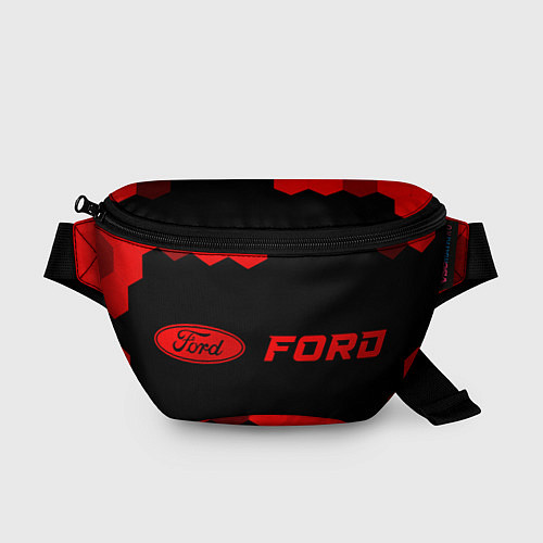 Поясная сумка Ford - red gradient по-горизонтали / 3D-принт – фото 1