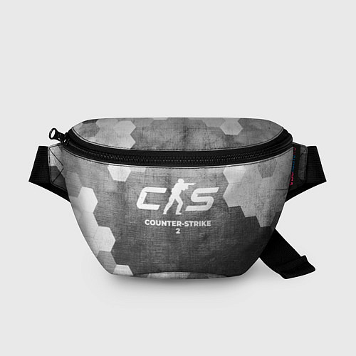 Поясная сумка Counter-Strike 2 - grey gradient / 3D-принт – фото 1