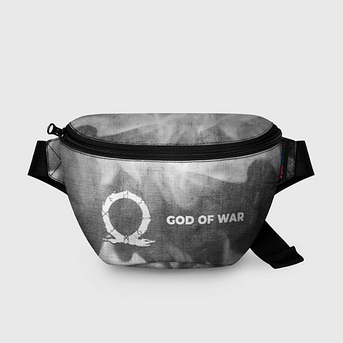 Поясная сумка God of War - grey gradient по-горизонтали / 3D-принт – фото 1