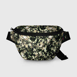 Поясная сумка Пятнистый чёрно-бежевый