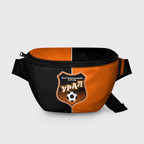 Поясная сумка ФК Урал - оранжево черные / 3D-принт – фото 1