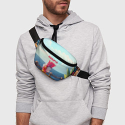 Поясная сумка Никита - загрузка - смешной петух, цвет: 3D-принт — фото 2