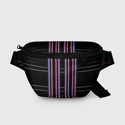 Поясная сумка Neon red blue black