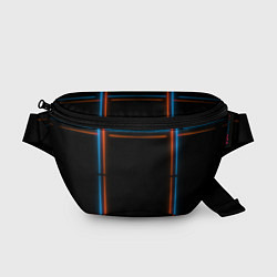 Поясная сумка Neon black red blue