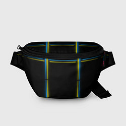 Поясная сумка Neon yellow blue