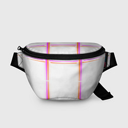Поясная сумка Neon white orange pink