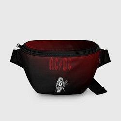 Поясная сумка AcDc - gradient, цвет: 3D-принт