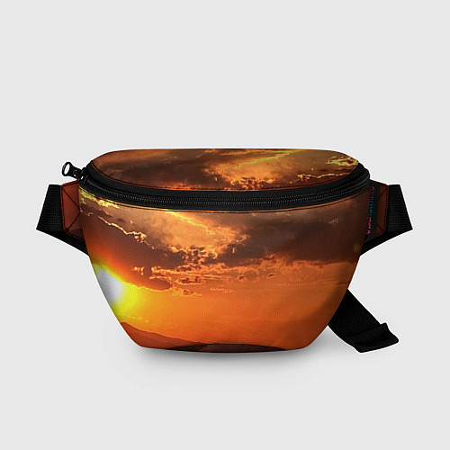 Поясная сумка Закат на перевале актопрак / 3D-принт – фото 1