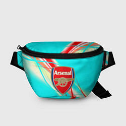 Поясная сумка Arsenal stripes, цвет: 3D-принт