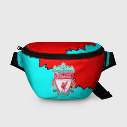 Поясная сумка Liverpool краски текстура штрихи, цвет: 3D-принт