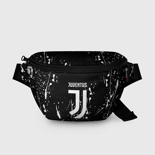 Поясная сумка Juventus брызги красок текстура / 3D-принт – фото 1