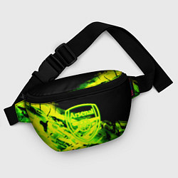 Поясная сумка Арсенал кислотные краски, цвет: 3D-принт — фото 2