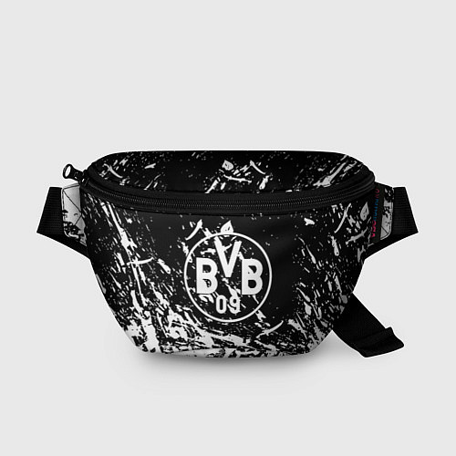 Поясная сумка Borussia белые краски / 3D-принт – фото 1