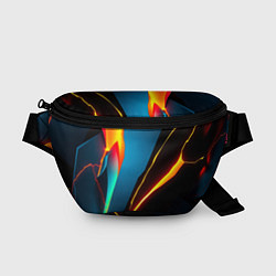 Поясная сумка Multicoloured neon, цвет: 3D-принт