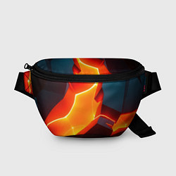 Поясная сумка Neon orange, цвет: 3D-принт