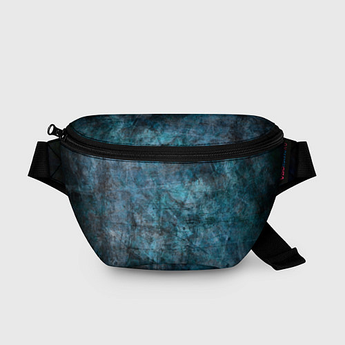 Поясная сумка Абстракция - dark blue / 3D-принт – фото 1