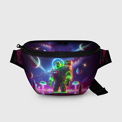 Поясная сумка Космонавт Шрук в неоновом скафандре на загадочной, цвет: 3D-принт