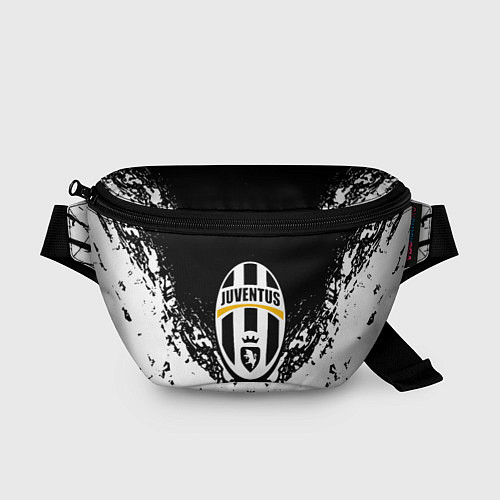 Поясная сумка Ювентус краски всплеск текстура / 3D-принт – фото 1