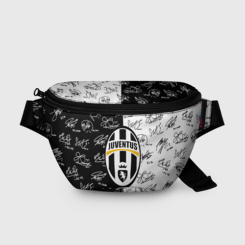 Поясная сумка Ювентус автографы / 3D-принт – фото 1