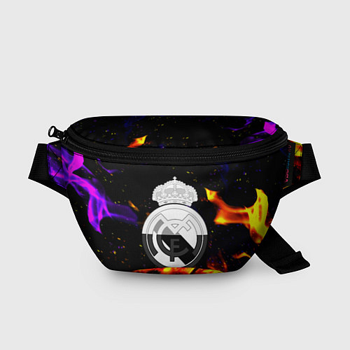 Поясная сумка Реал Мадрид огонь текстура / 3D-принт – фото 1