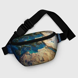 Поясная сумка Земля, цвет: 3D-принт — фото 2