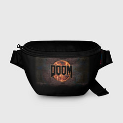 Поясная сумка DOOM Fire, цвет: 3D-принт