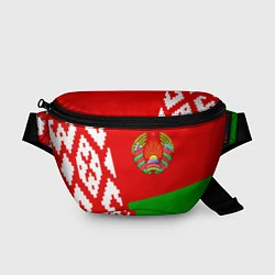 Поясная сумка Патриот Беларуси, цвет: 3D-принт