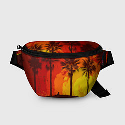 Поясная сумка Summer Surf, цвет: 3D-принт