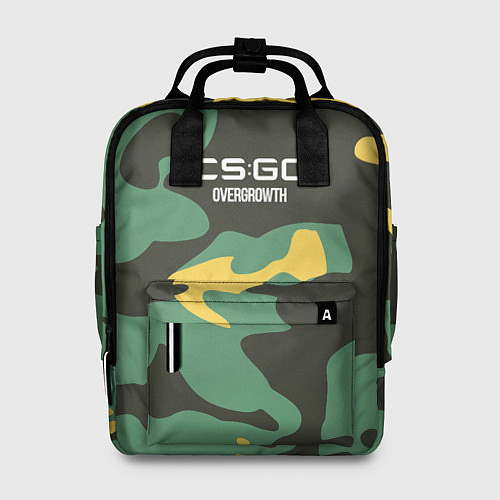 Женский рюкзак CS:GO Overgrowth Style / 3D-принт – фото 1