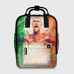 Рюкзак женский Conor McGregor: Ireland, цвет: 3D-принт