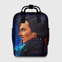 Рюкзак женский Шерлок, цвет: 3D-принт