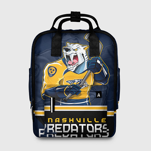 Женский рюкзак Nashville Predators / 3D-принт – фото 1