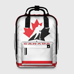 Рюкзак женский Canada Team, цвет: 3D-принт