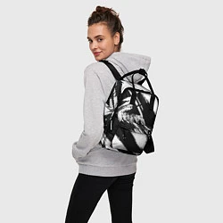Рюкзак женский Чёрно-белый, цвет: 3D-принт — фото 2