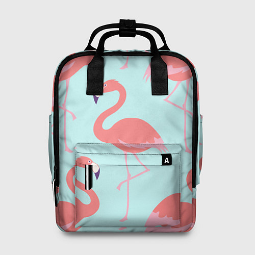 Женский рюкзак Розовые фламинго / 3D-принт – фото 1