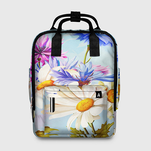 Женский рюкзак Flowers / 3D-принт – фото 1