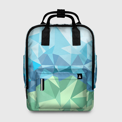 Женский рюкзак URAL polygonal / 3D-принт – фото 1