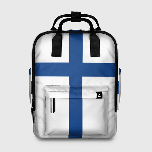Женский рюкзак Флаг Финляндии / 3D-принт – фото 1