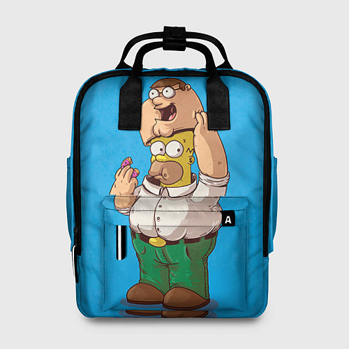Женский рюкзак Homer Dad / 3D-принт – фото 1