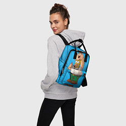 Рюкзак женский Homer Dad, цвет: 3D-принт — фото 2
