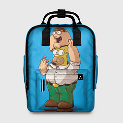 Рюкзак женский Homer Dad, цвет: 3D-принт