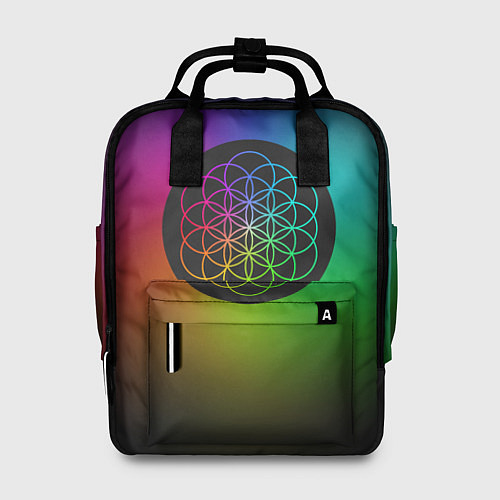Женский рюкзак Coldplay Colour / 3D-принт – фото 1