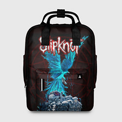 Рюкзак женский Орел группа Slipknot, цвет: 3D-принт