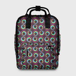 Рюкзак женский Циркуляция, цвет: 3D-принт
