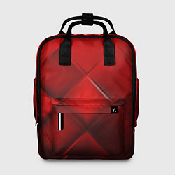 Рюкзак женский Red squares, цвет: 3D-принт