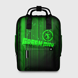 Рюкзак женский Green Day лучи, цвет: 3D-принт