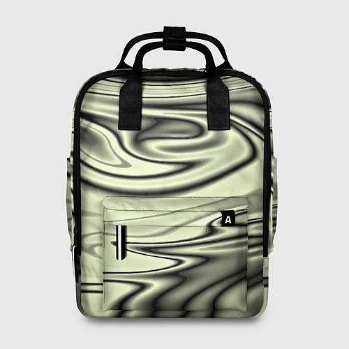 Женский рюкзак Серый узор / 3D-принт – фото 1