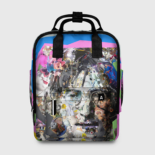 Женский рюкзак John Lennon: Abstraction / 3D-принт – фото 1